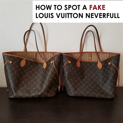 louis vuitton neverfull authentic vs fake|pre owned louis vuitton neverfull.